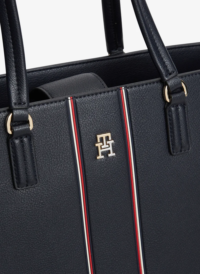 TOMMY HILFIGER  Essential Signature Tape Tote Bag for Women | Best Price UAE